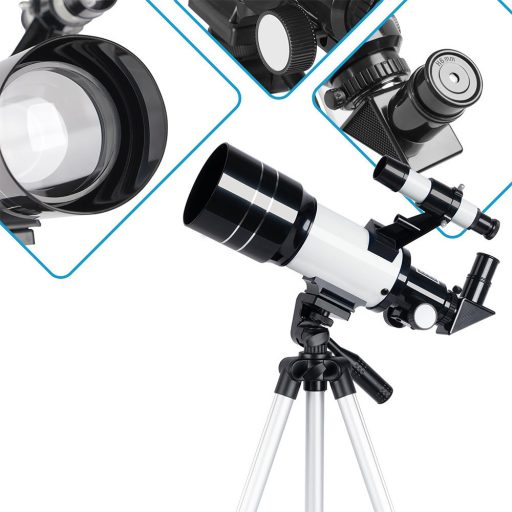 Telescop astronomic hobby cu suport si adaptor pentru telefon