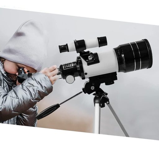 Telescop astronomic hobby cu suport si adaptor pentru telefon