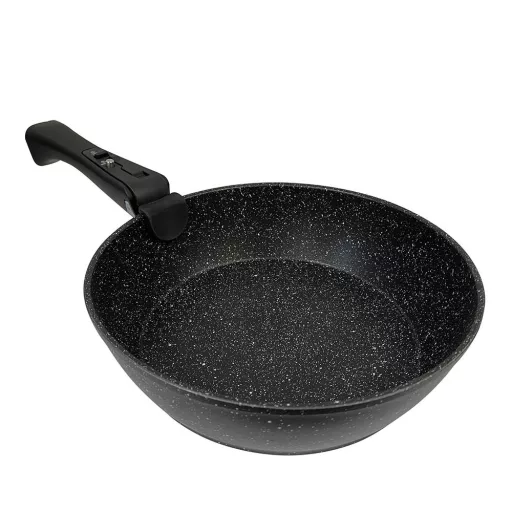 Set oale si tigaie antiderapante, 9 piese, cu maner detasabil
