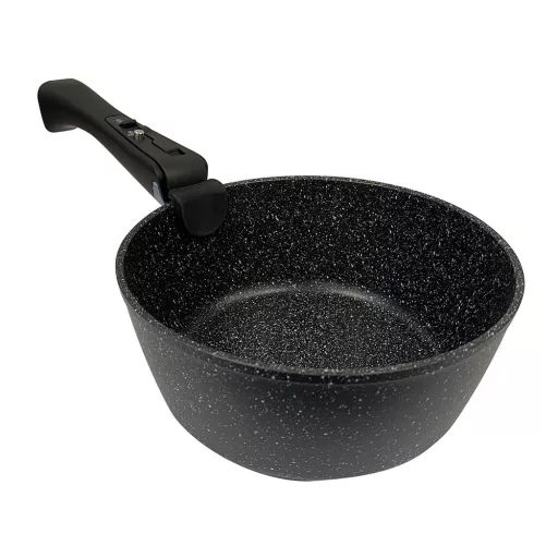 Set oale si tigaie antiderapante, 9 piese, cu maner detasabil