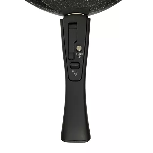 Set oale si tigaie antiderapante, 9 piese, cu maner detasabil