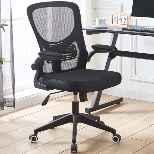 Scaun de birou ergonomic cu cotiera rabatabila, in mai multe culori