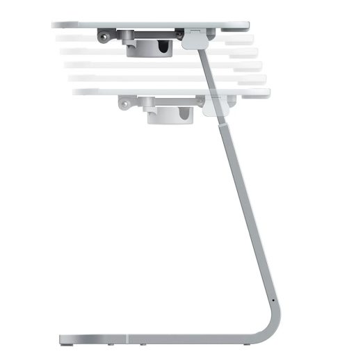 Masuta reglabila mic dejun cu suport tableta, gri