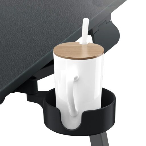 Masuta reglabila mic dejun cu suport tableta, negru