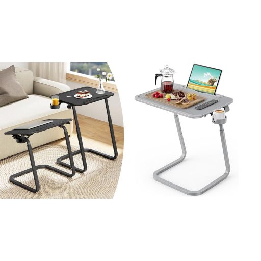 Masuta reglabila mic dejun cu suport tableta, in mai multe culori