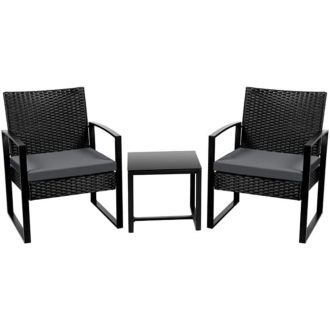   Set mobilier de exterior pentru 2 persoane cu masuta de cafea
