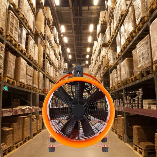 Ventilator extractor portabil