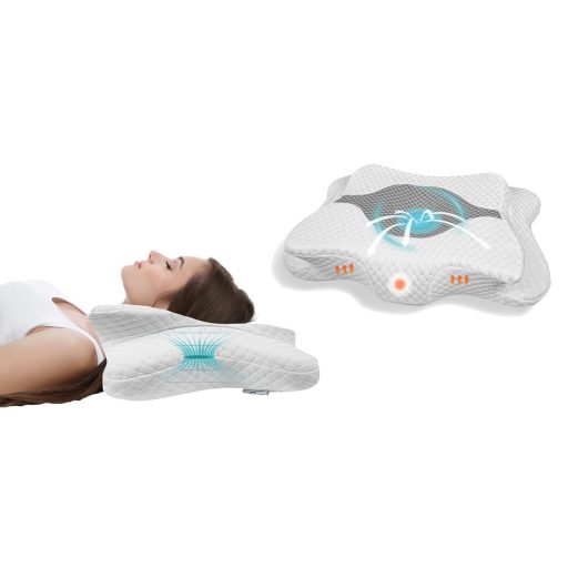 Perna pentru gat din spuma cu memorie, design ortopedic