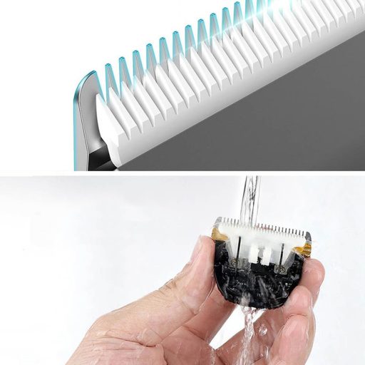 Aparat de tuns animale de companie cu capete inlocuibile, cu acumlator