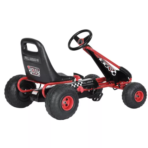 Kart pentru copii cu pedale, in mai multe culori