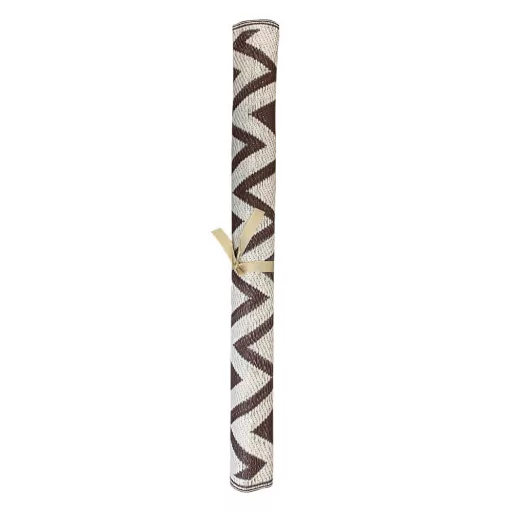 Covor de exterior, cu doua fete, 180x120 cm, maro