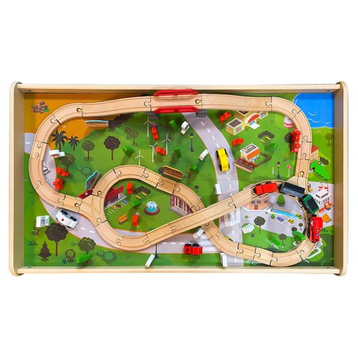 Masa de joc din lemn