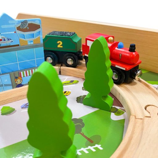 Masa de joc din lemn