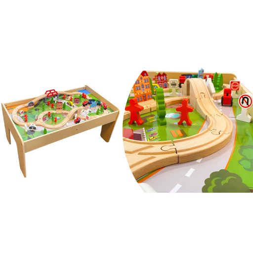 Masa de joc din lemn