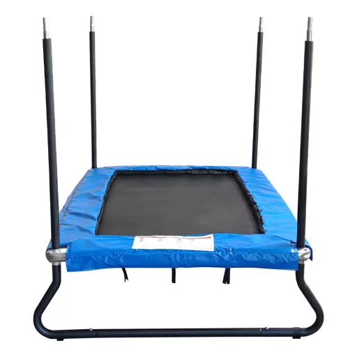 Trampolin pentru copii cu leagăn și plasă de siguranță