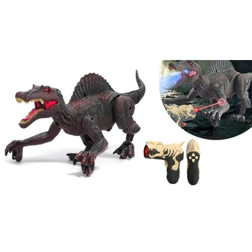 Joc de dinozaur cu telecomanda, cu efecte sonore si de iluminare