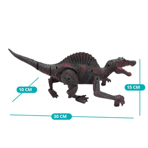 Joc de dinozaur cu telecomanda, cu efecte sonore si de iluminare