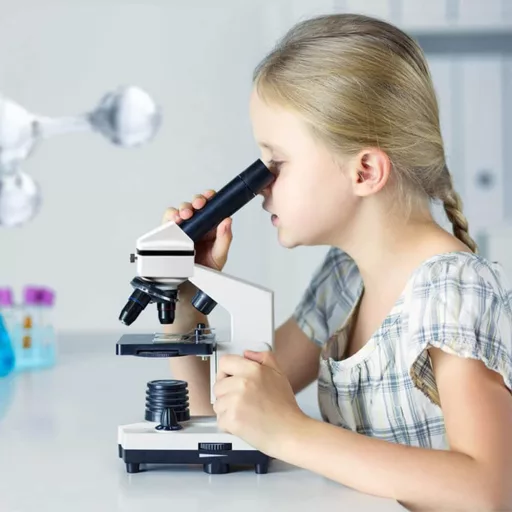 Set de microscop pentru incepatori pentru copii
