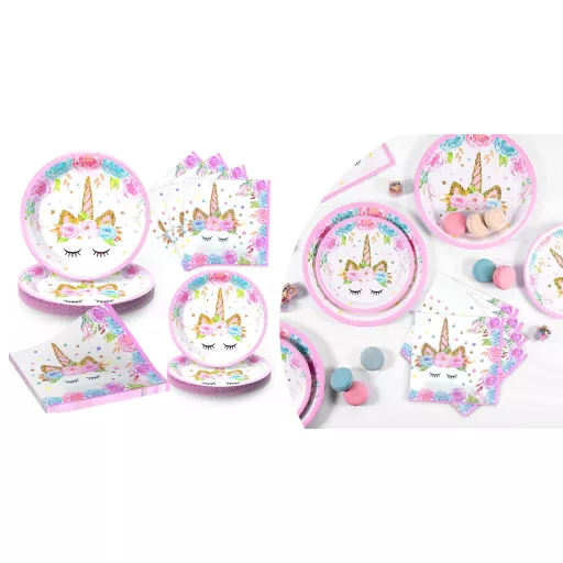 Set de petrecere cu unicorn