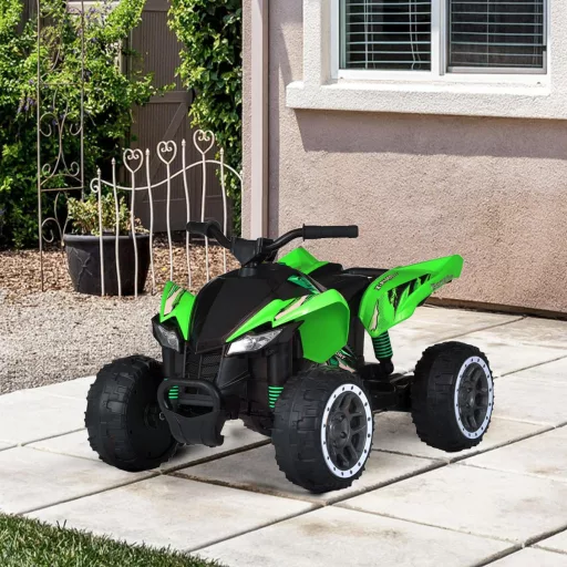 Quad electric pentru copii, 12V, verde