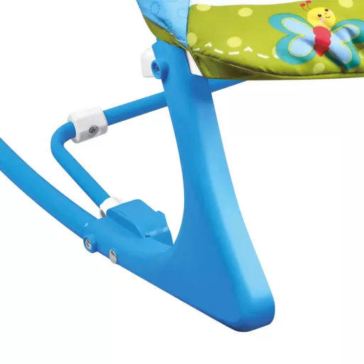 Balansoar bebe cu vibratii si sunete pana la 18 kg, albastru