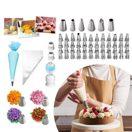 Set pentru copt si decorat torturi, 379 piese