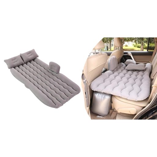 Saltea gonflabila pentru masina, cu pompa alimentata de la priza auto