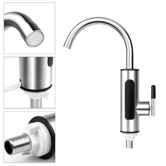 Robinet electric cu incalzire apa, racord inferior