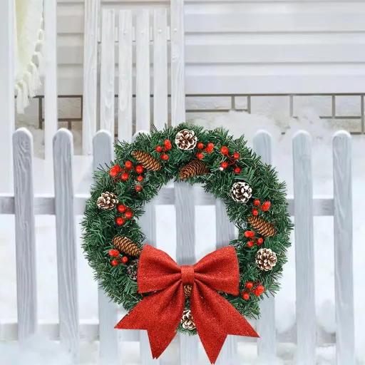 Coronita de usa pentru Craciun, 60 cm
