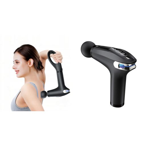 Pistol de masaj cu ecran LED