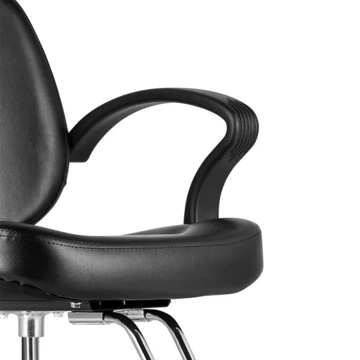 Scaun de coafor reglabil pe inaltime, negru