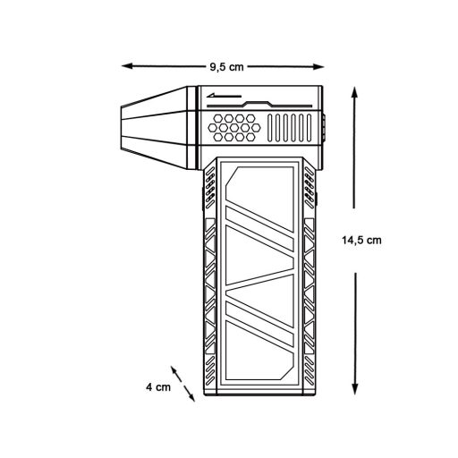 Ventilator mini turbo