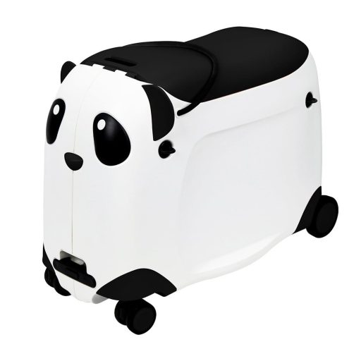 Valiza pentru copii, cu roti si functie de calarit