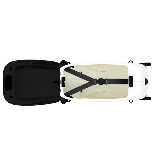 Valiza pentru copii, cu roti si functie de calarit