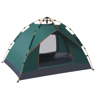 Cort pentru 3 persoane 2x2x1,35m, verde