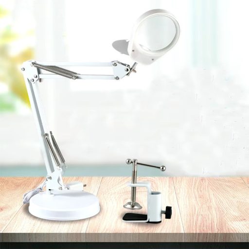 Lupa de masa cu lumina LED