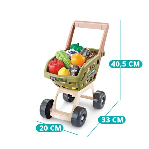 Supermarket de jucarie, set cu 64 de piese