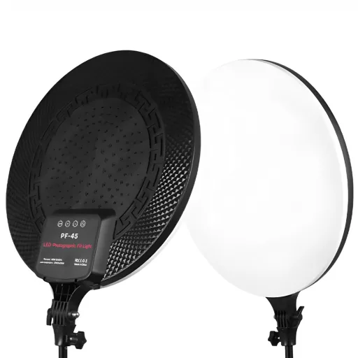Lampă LED inelară pentru fotografie și video