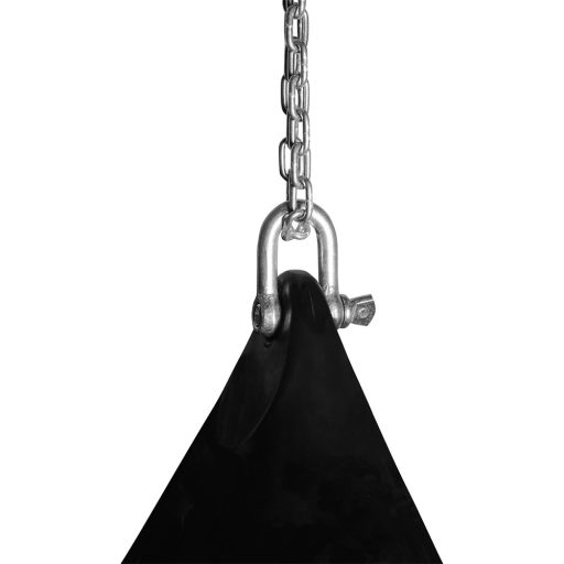 Sac de box umplut cu apă cu lanț, negru