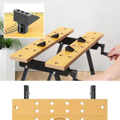 Masă de lucru reglabilă și pliabilă