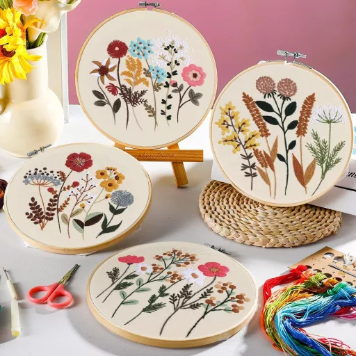 Set de broderie pentru începători