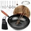 Wok cu Accesorii de Bucătărie