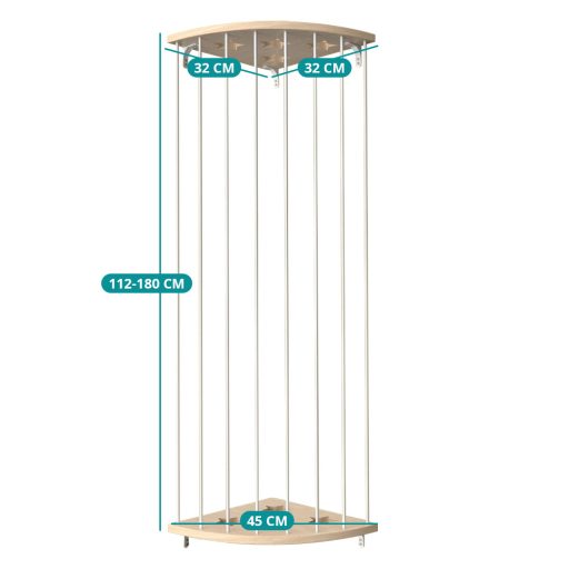 Suport de plușuri de colț