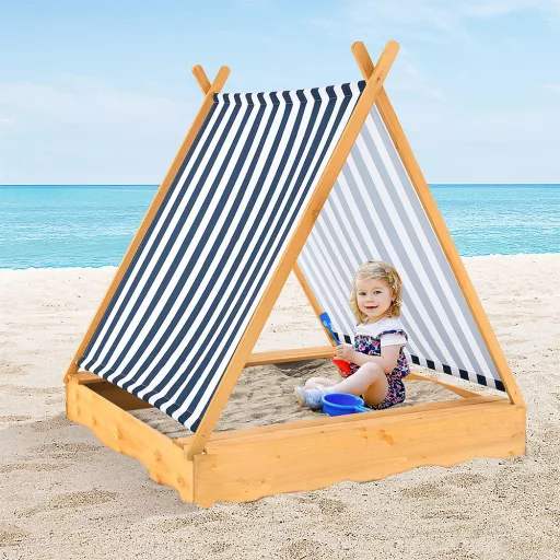 Sandbox cu Copertină