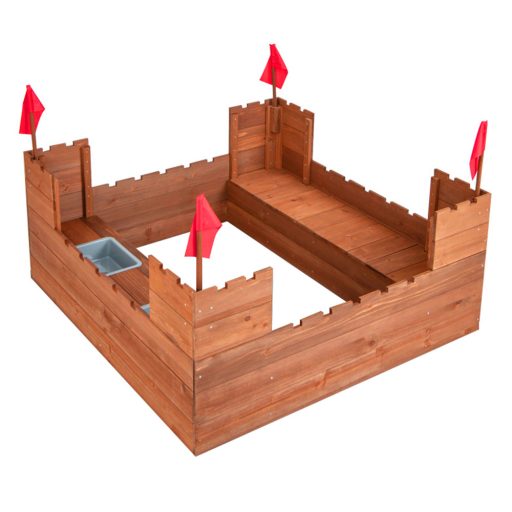 Sandbox în formă de castel