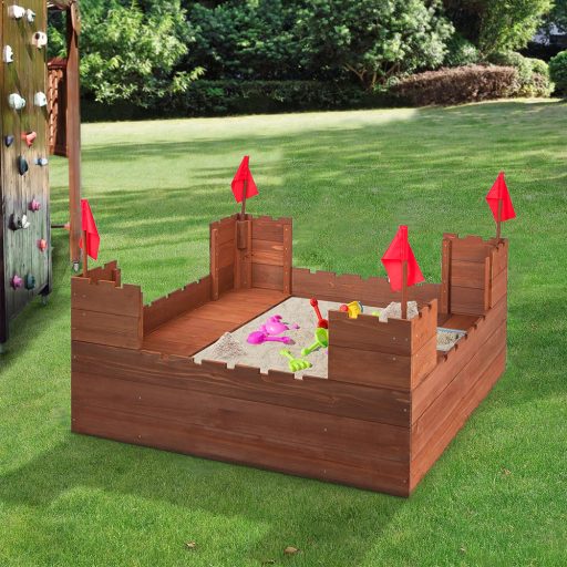 Sandbox în formă de castel