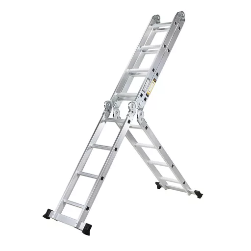 Scară pliabilă din aluminiu 6 în 1