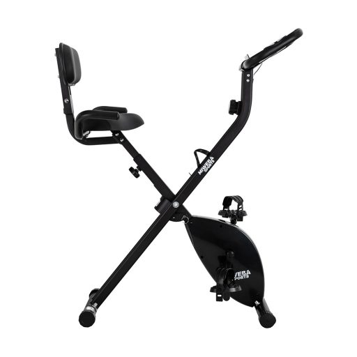 Bicicletă de exerciții pliabilă cu spătar