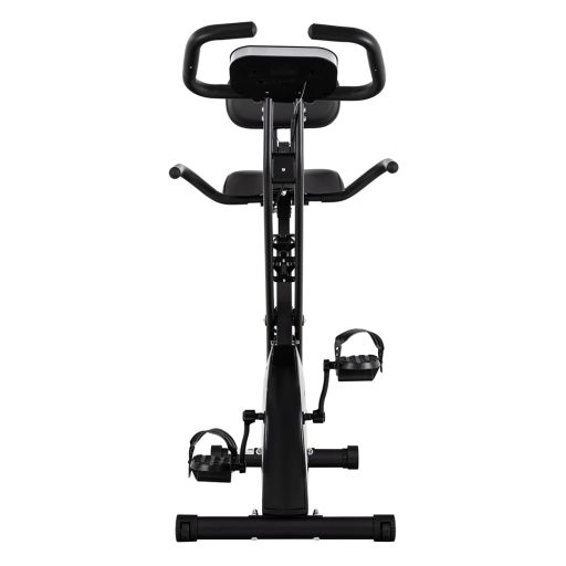 Bicicletă de exerciții pliabilă cu spătar