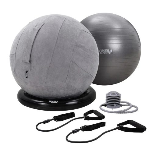 Set de mingi de fitness 4 piese 65cm